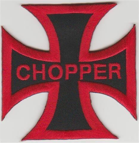 Chopper stoffen opstrijk patch embleem #4, Motos, Accessoires | Autre, Neuf, Envoi