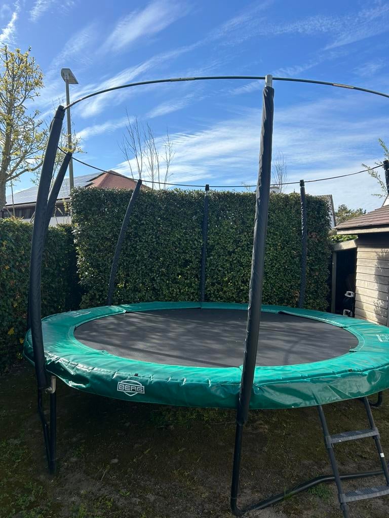 BERG Elite+ Trampoline Ø 380 cm, Kinderen en Baby's, Speelgoed | Buiten | Trampolines, Gebruikt, Ophalen