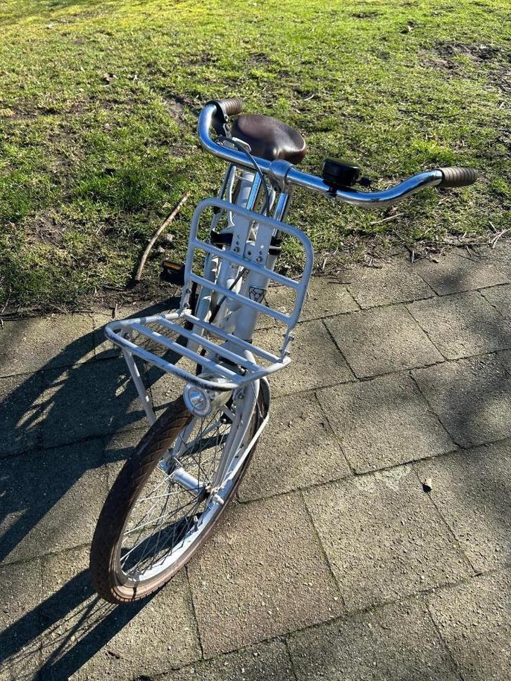 Alpina meisjesfiets, Fietsen en Brommers, Fietsen | Meisjes, Gebruikt, 22 inch, Handrem, Ophalen
