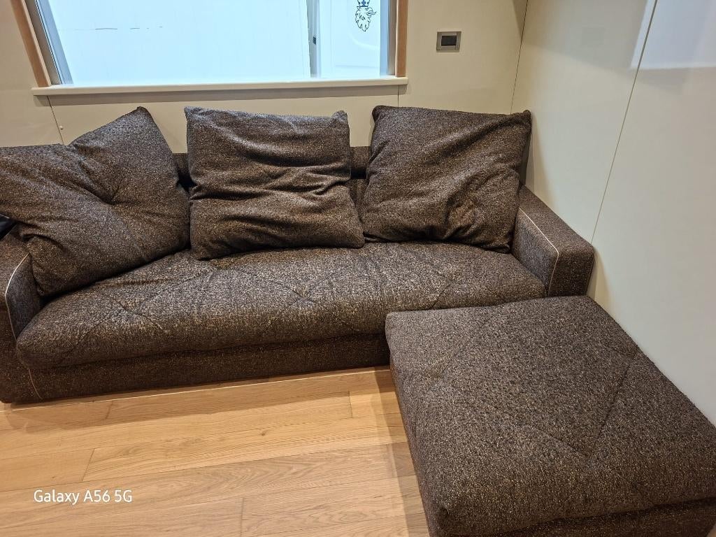 Canapé à broche Bobois, Maison & Meubles, Enlèvement, Comme neuf, Tissus