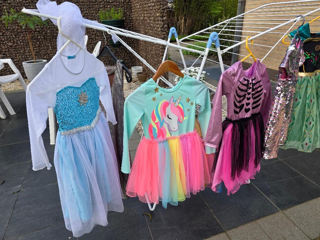 Kinder verkleedkledij voor meisjes, Kinderen en Baby's, Carnavalskleding en Verkleedspullen, Ophalen, Gebruikt, Meisje