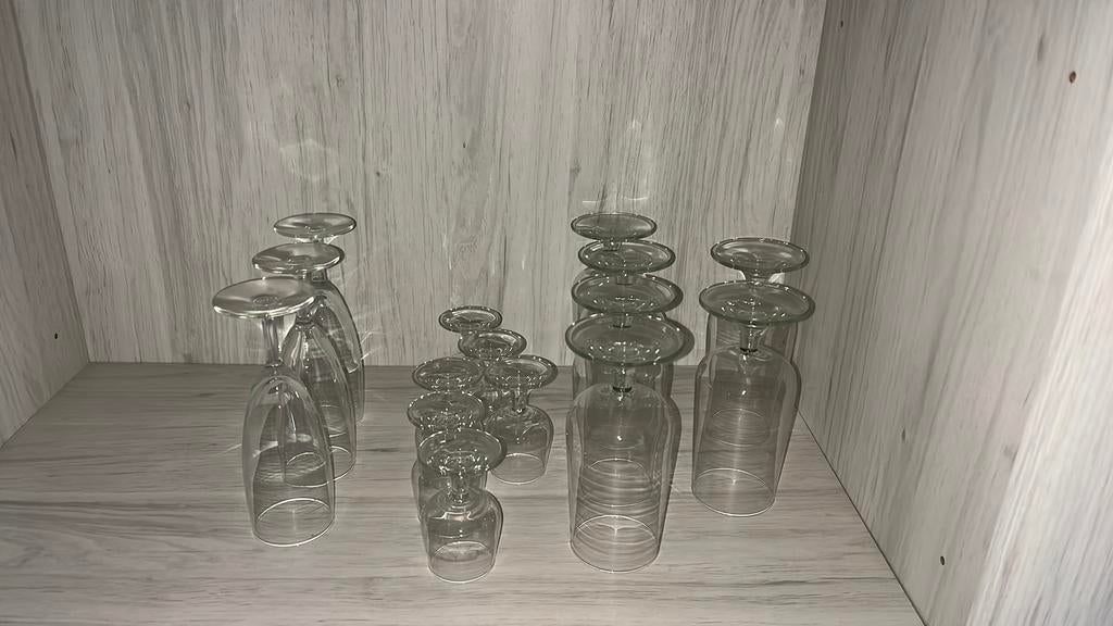 Verres divers - gratuits, Enlèvement, Utilisé, Verre à soda