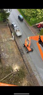 Mini-tracteur Tuinenleuckx outils, grue et chauffeur à louer, Enlèvement, Comme neuf, Tronçonneuse, Stihl