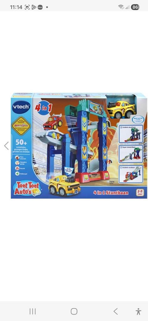 Circuit de course 4 en 1 Toet Toet VTECH, Enlèvement ou Envoi