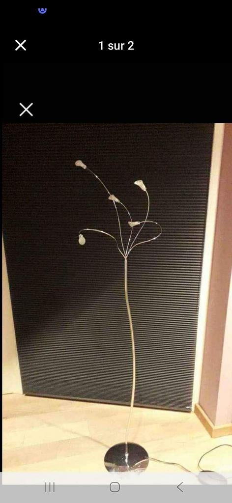 Halogène + applique murale, Maison & Meubles, Lampes | Lampadaires