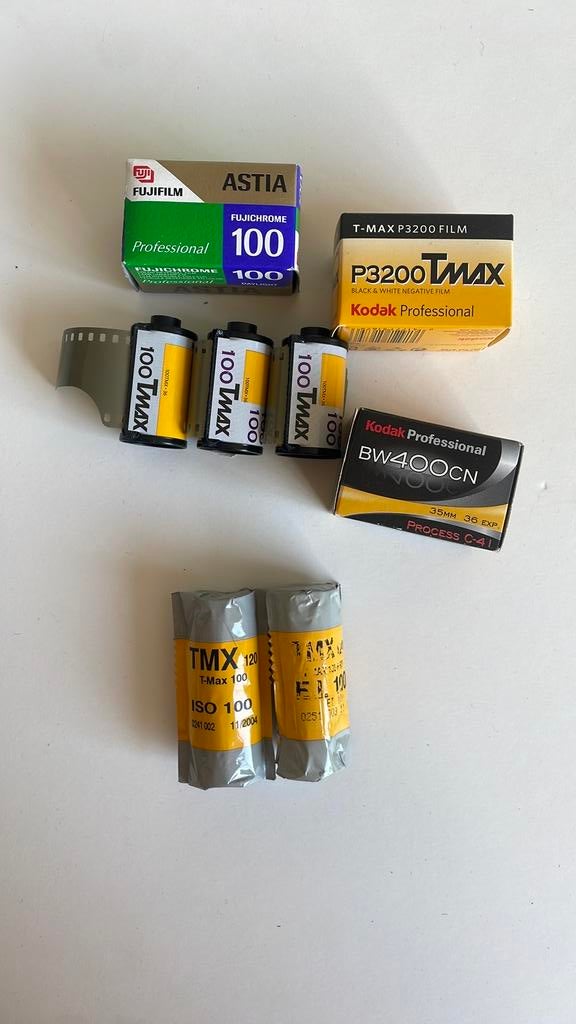 Vervallen film zwart wit en dia 135 en 120, Ophalen of Verzenden, 35mm film