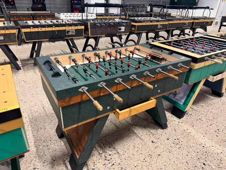 ABC kicker, tafelvoetbal perfecte staat, Kinderen en Baby's, Speelgoed | Voetbaltafels, Zo goed als nieuw, Verzenden