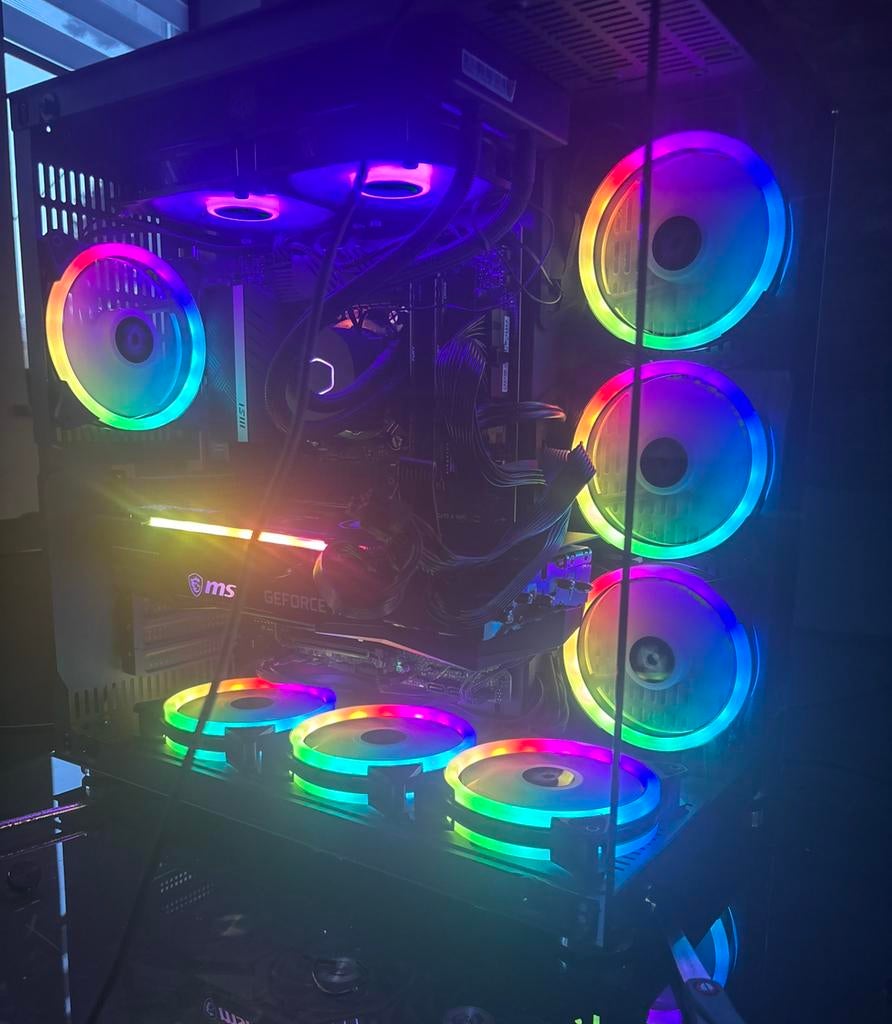 Pc gamer I9 DDR5, Informatique & Logiciels, Ordinateurs de bureau, Comme neuf, SSD, Enlèvement