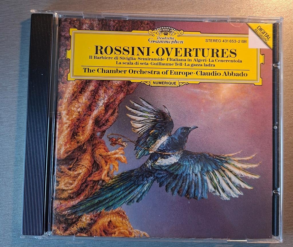 CD. Rossini. Ouvertures (DG, Digital, Abbado)., Enlèvement ou Envoi, Utilisé