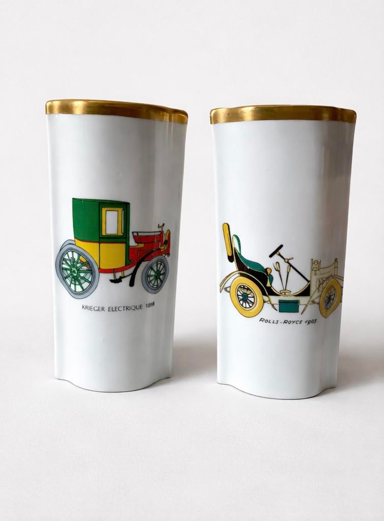 2 zeldzame chauffage waterverdampers met 24 kt gouden rand, Enlèvement