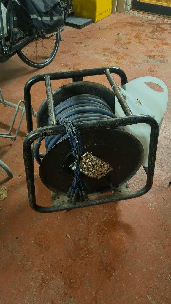 Audio Multikabel / Stage Multicore – 16 in / 4 out 30m, Muziek en Instrumenten, Mengpanelen, Gebruikt, 10 tot 20 kanalen, Microfooningang