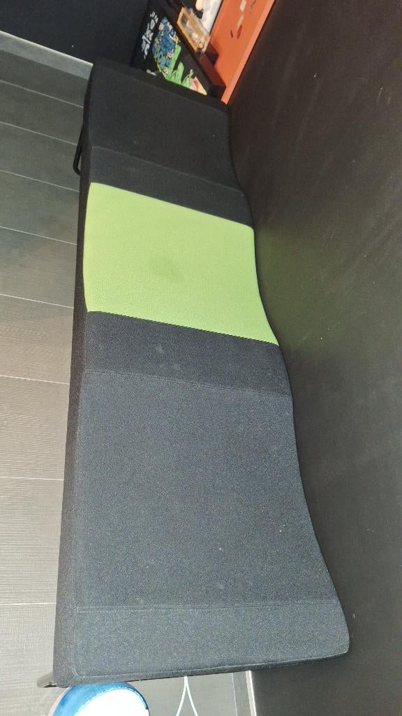 Bank zonder rugleuning 3zitplaatsen, Maison & Meubles, Canapés | Salons, Trois personnes, Tissus, Moins de 75 cm, Enlèvement