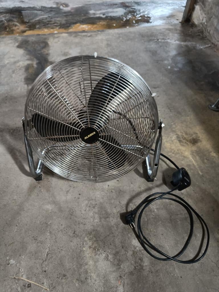 2 x vloerventilator Alaska, Electroménager, Ventilateurs, Enlèvement, Ventilateur de sol