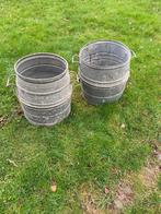 Antieke zinken ketels teil, Enlèvement