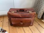 Mallette/sacoche en cuir vintage, Enlèvement, Utilisé, Porte-documents ou Cartable, Cuir