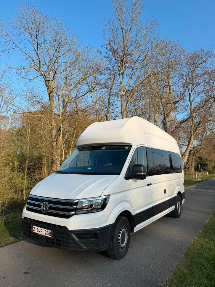 Volkswagen Grand California 600 camper (2021), Caravans en Kamperen, Mobilhomes, Particulier, tot en met 2, Buscamper of Camperbus