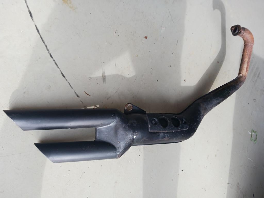 Honda mbx uitlaat, Ophalen, Uitlaat