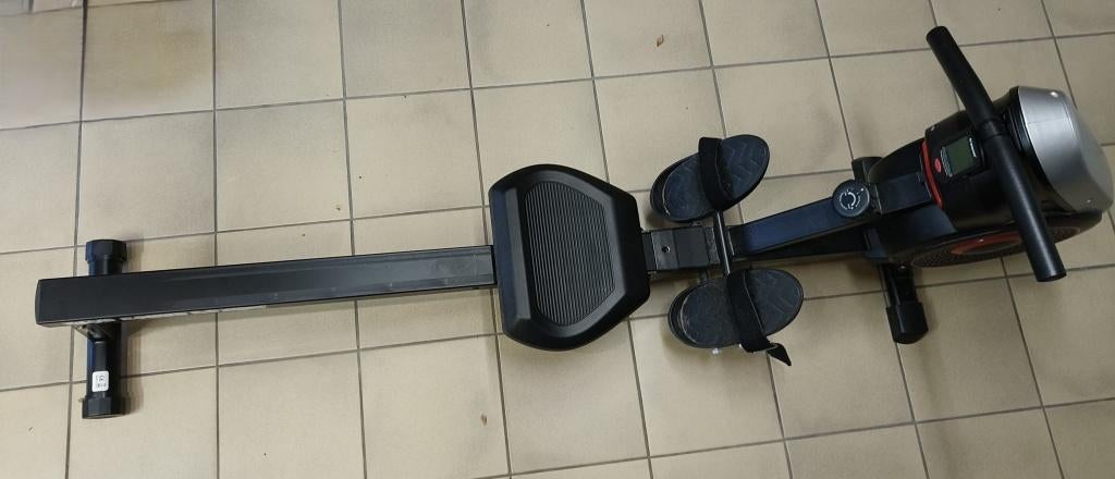 Roeimachine – DC Athletics Club Rower 1.0, Sport en Fitness, Fitnessapparatuur, Ophalen, Benen, Zo goed als nieuw, Metaal