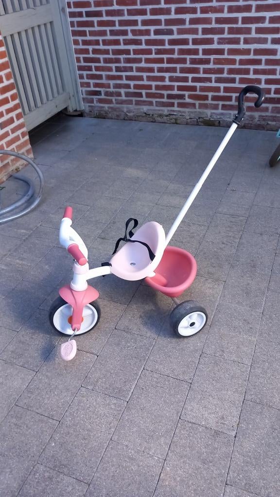 Smoby 3 wieler, Ophalen