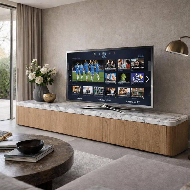 Samsung 46” Smart TV, Audio, Tv en Foto, Televisies, Zo goed als nieuw, LED, 100 cm of meer, Full HD (1080p), Samsung, 50 Hz, Smart TV