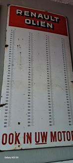Emaille RENAULT OLIËN !!, Verzamelen, Ophalen