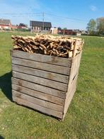 Pallethout Brandhout met Eik Bak 125x125x1.60, Tuin en Terras, Brandhout, Minder dan 3 m³, Ophalen, Overige houtsoorten, Blokken