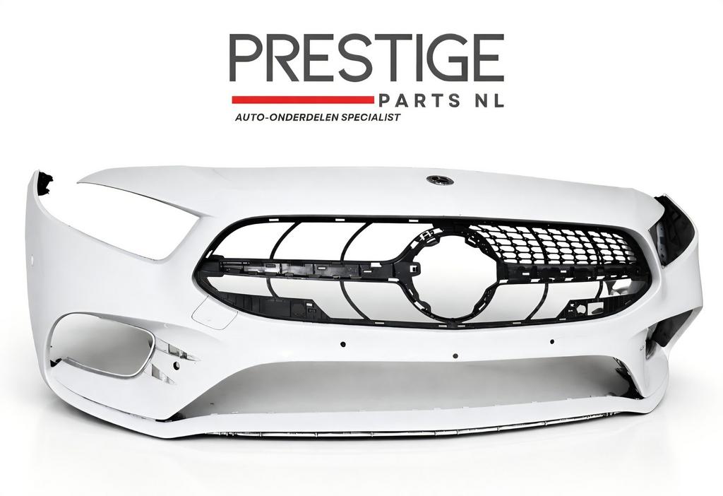 Voorbumper Mercedes A Klasse W177 AMG Origineel PDC AMG LINE, Gebruikt, -, Voor, Ophalen of Verzenden