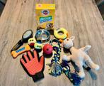 Pakketje hond: Play rope, balletjes, koekjes, borstel, …, Enlèvement ou Envoi, Comme neuf