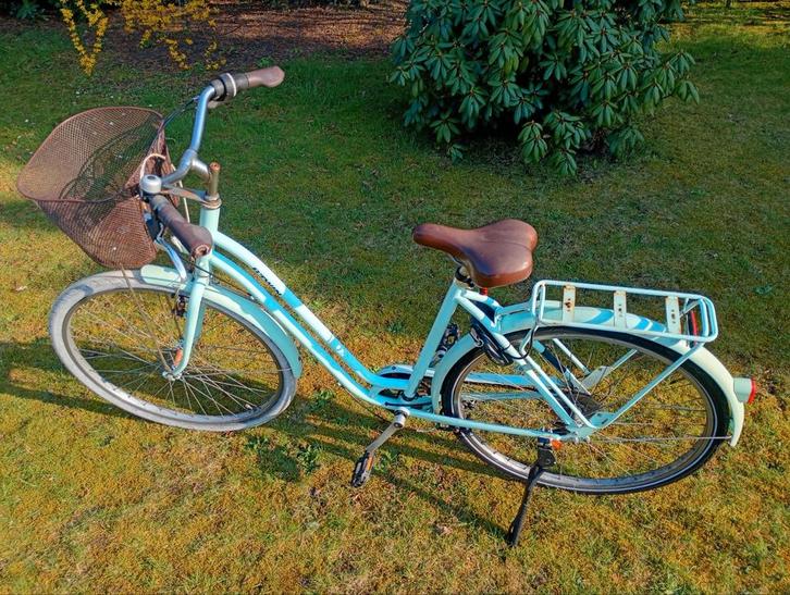 Damesfiets Decathlon, Fietsen en Brommers, Fietsen | Dames | Damesfietsen, Gebruikt, Overige merken, Versnellingen, 53 tot 56 cm