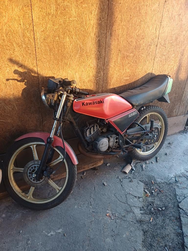 Kawasaki ar, Fietsen en Brommers, Brommers | Overige merken, Ophalen, Gebruikt, Kawasaki, Klasse B (45 km/u)