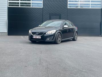 Volvo C30 1,6D DRIVe R-Design, Autos, Achat, Boîte manuelle, Noir, Cuir synthéthique