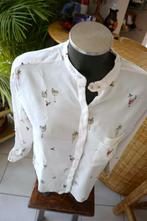 origineel leuk cocktail blouse/overhemd, Maat 38/40 (M), Wit, Ophalen of Verzenden, Zara Basic