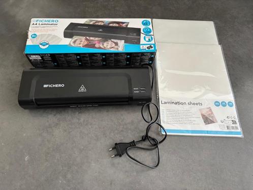 Laminator inclusief 40 vellen, Computers en Software, Printerbenodigdheden, Zo goed als nieuw, Ophalen