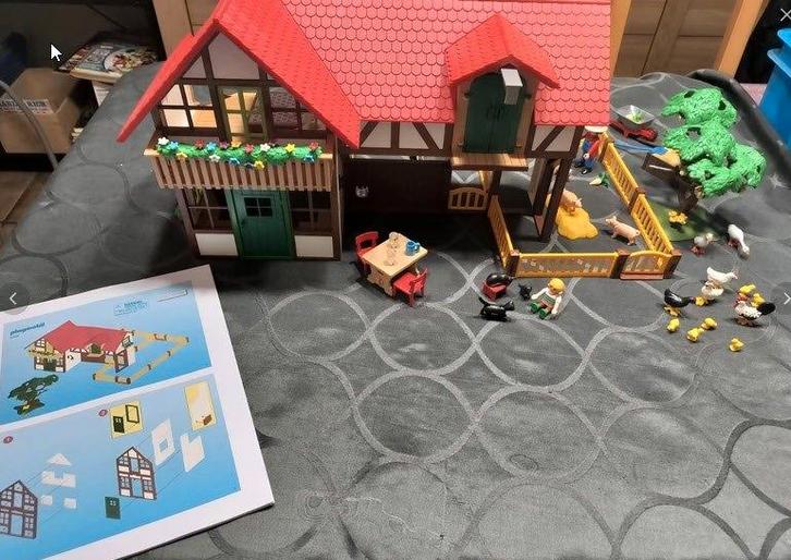 Playmobil 6120 Grote boerderij, Kinderen en Baby's, Speelgoed | Playmobil, Gebruikt, Complete set, Ophalen of Verzenden