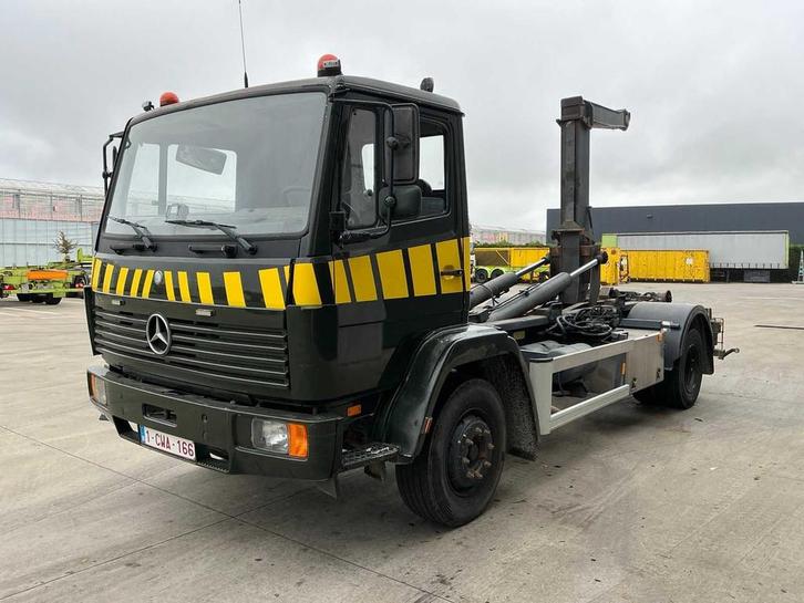Mercedes-Benz E 1514 Camion à Crochet à Conteneurs 1999, Autos, Camions, Entreprise, Mercedes-Benz, Autres carburants