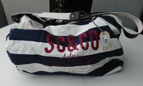 TAS REISTAS SHOPPER SC & CO BLAUW NIEUW., Handtassen en Accessoires, Tassen | Reistassen en Weekendtassen, Nieuw, Blauw, 40 tot 60 cm