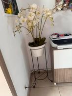 Fake grote orchidee met voet, Ophalen, Zo goed als nieuw