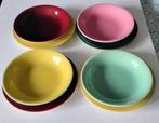 4 assiettes à pastel Boch creuses + 4 plates, Antiquités & Art, Antiquités | Services (vaisselle) pièces, Enlèvement ou Envoi