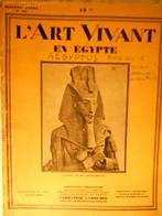 L'Art vivant en Egypte", N 184, sixième année, Livres, Autres types, Utilisé, Enlèvement ou Envoi