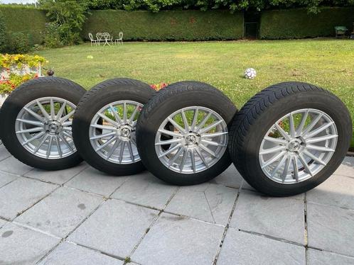 Winterbanden op velgen gemonteerd op Mercedes GLC, Auto-onderdelen, Banden en Velgen, Band(en), Winterbanden, Ophalen