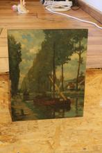 Ernest de Bièvre. Le Canal., Antiek en Kunst, Ophalen of Verzenden