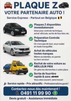 Plaque Z a votre service, Auto's, Bedrijf, Te koop