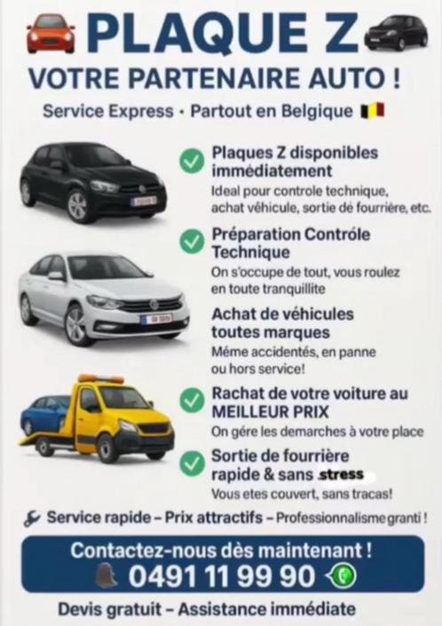 Plaque Z a votre service, Auto's, BMW, Bedrijf, Ophalen