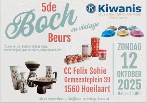 Boch en Vintage beurs Hoeilaart, Tickets en Kaartjes, Beurzen, Oktober