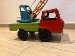 Vintage antieke kraanwagen, Antiek en Kunst, Antiek | Speelgoed, Ophalen of Verzenden