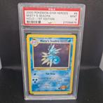 Misty's Seadra Holo 1st Edition Gym Heroes PSA 9, Ophalen of Verzenden, Zo goed als nieuw