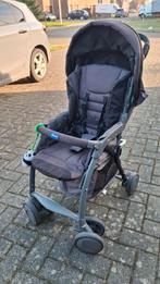 Grijsbruine kinderwagen can Chicco te koop!, Enlèvement, Comme neuf, Autres marques, Protection de pluie