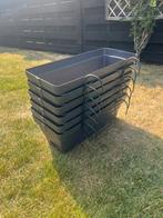 Hang bloembakken, Tuin en Terras, Ophalen, Kunststof, Tuin, Zo goed als nieuw