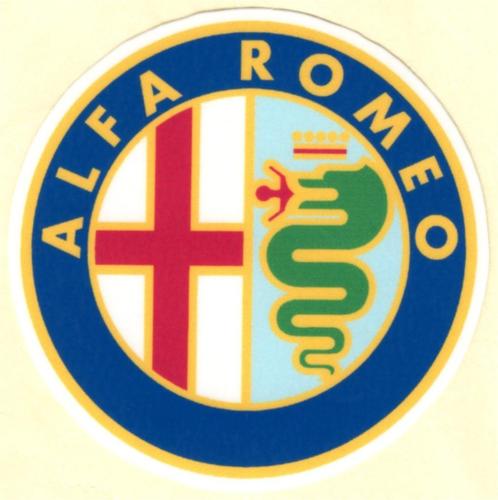 Alfa Romeo sticker #1, Auto diversen, Autostickers, Verzenden