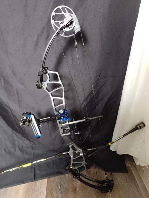 Topoint Breth 36 inch LH compound boog, Sport en Fitness, Handboogschieten, Zo goed als nieuw, Compoundboog, Ophalen of Verzenden